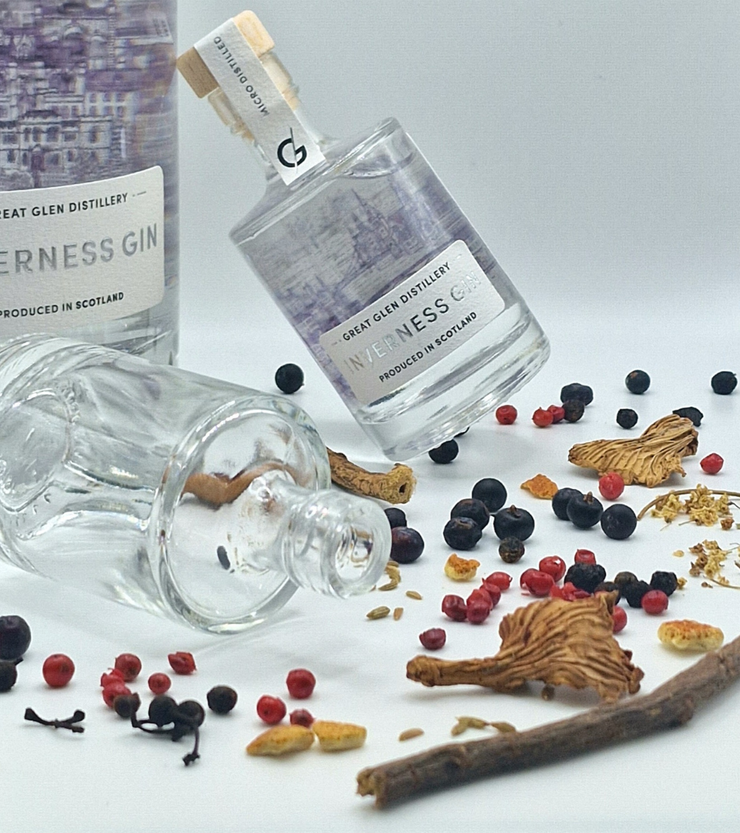 Inverness Gin - 50ml Bottle